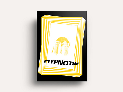 Poster experiment design font design poster student project