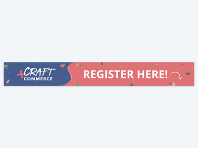 Conference registration sign banner conference signage