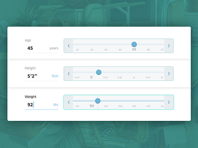 Vitals age dashboard healthcare height imperial kgs lbs measure metric ounces vitals web weight years