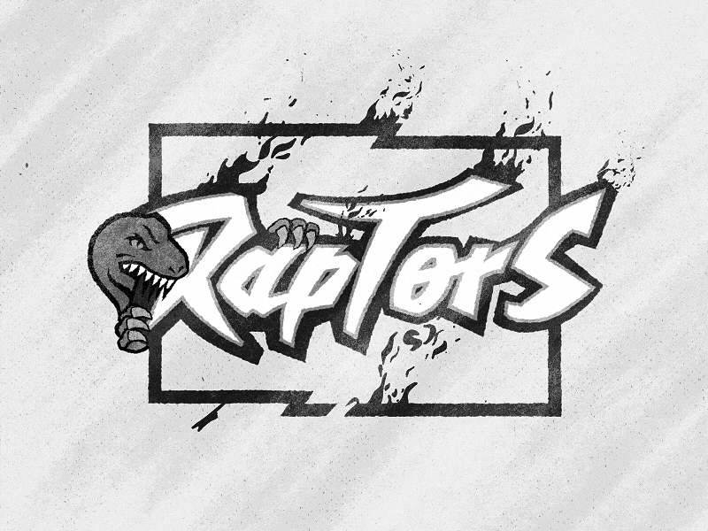RAPTORS TYPE basketball cel animation download fire frame by frame free nba project raptors toronto type