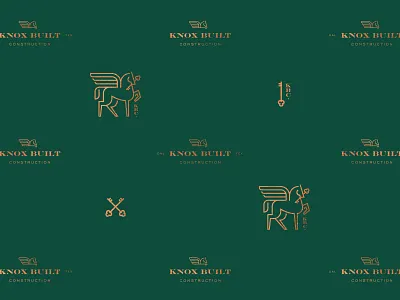 Lux Homes 2 brand identity branding builder construction home horse key logo luxury pegasus type lockup type set