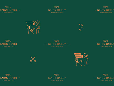 Lux Homes 2 brand identity branding builder construction home horse key logo luxury pegasus type lockup type set