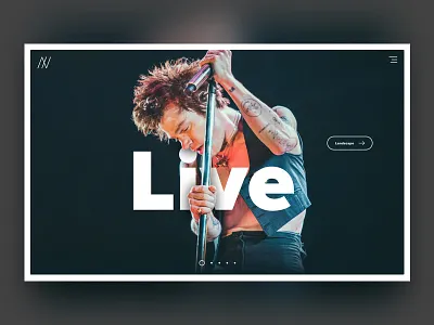 New photo portfolio in the works! 3d band concert content design image interactions live performance photo photography