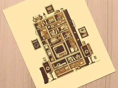 Basement 1999 Print 1990 90s buzz lightyear furby gameboy grunge kodak n64 nickelodeon nintendo nirvana pokemon skateboard spongebob toy story vhs x files