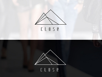 Close logo branding design illustration logo minimal vector