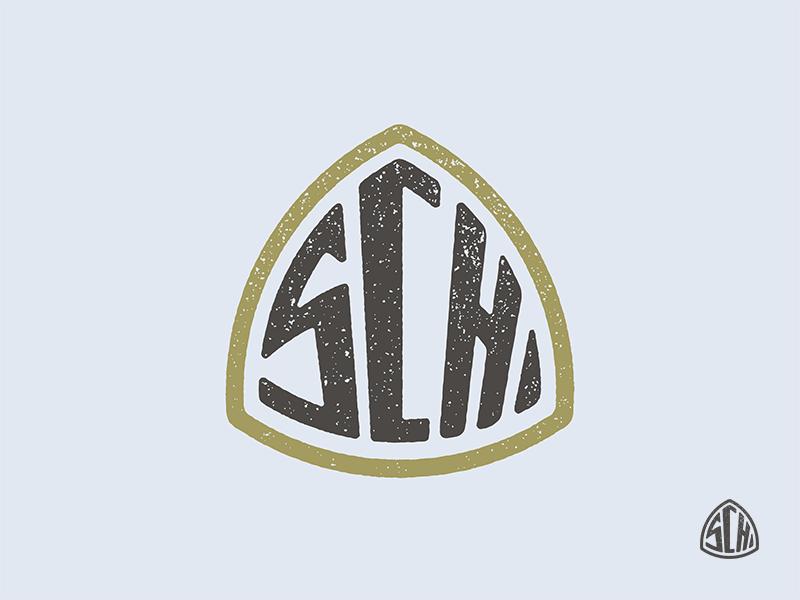 Personal Logo Concept – Design Process branding custom logo design custom type design geometric design icon identity design illustration logo logo design logo design process logo grid logotype mark monogram muted colors personal logo textured typography vector