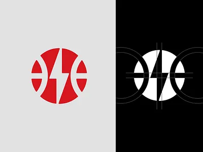 Lightning + Basketball icon exploration basketball concept dailylogochallenge dlc eagles flyers icon lightning logo royal scouts sports team thunder