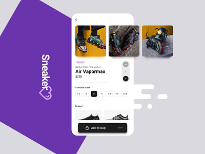 Sneaker Love app app design design design a day inspiration minimal mobile mobile app mobile app design mobile design mobile ui product design shoe app shoes sneakers ui ui design ui inspiration ux ux design