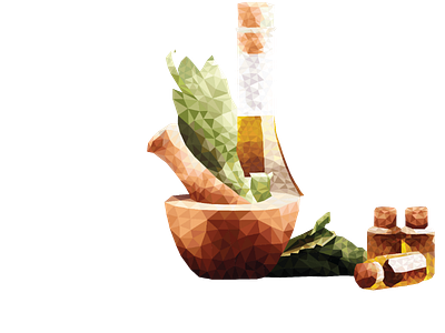 Work in Progress - Poly Art Kitchen food graphic design polyart vector graphics