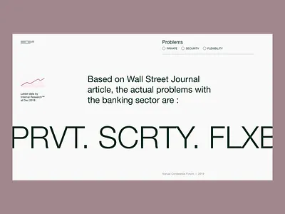 News & Problems Page bank banking corporate interface investment landing minimalist newsfeed ui uiux web design