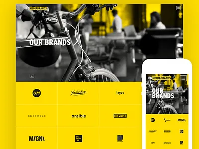 IPG Mediabrands Website web web design website
