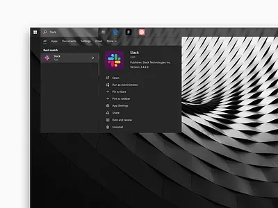 Windows Search fluent design search windows