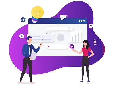 Exploring Illustration branding figma finance illustration art typography ui design ux vector web design