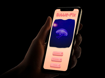 Button adobe xd bubble gum button creativehunger daily ui 083 dailyui design designmadness enjoy the moment funny buttons photo app ux ui design uxlover