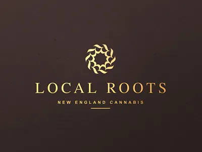 Local Roots Logo CBD Oil design app branding cannabis cbd cbd oil hemp icon identity local roots logo logo design lux luxe luxury oil oil logo panter vision relax wellness wellness logo