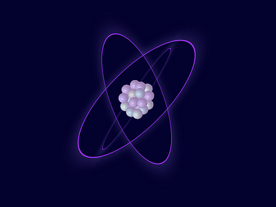 CSS-only animated atom adobe illustrator css css animation css3