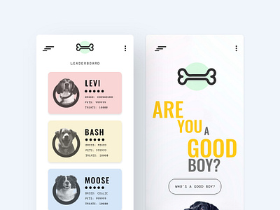 Day019 #DailyUI adobe adobexd app daily 100 challenge daily019 dailyui design dogs ui ui design ui designer ux