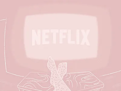 Being an Adult adulting illustration netflix oldwork saturday simple