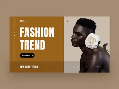 Fashion Trend advanced art black clean concise design kit popular design shop shopping ui web