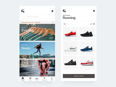 Kim - app design android app apparel buy clean closet collection ecommerce fashion ios mobile shopping ui wardrobe white