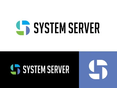 Systemserver brand colorful designworks identity japan logo logodesign logowork logoworld minimal minimallogo simple symbolmark