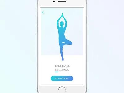 Workout Of The Day branding design flat typography ui vector