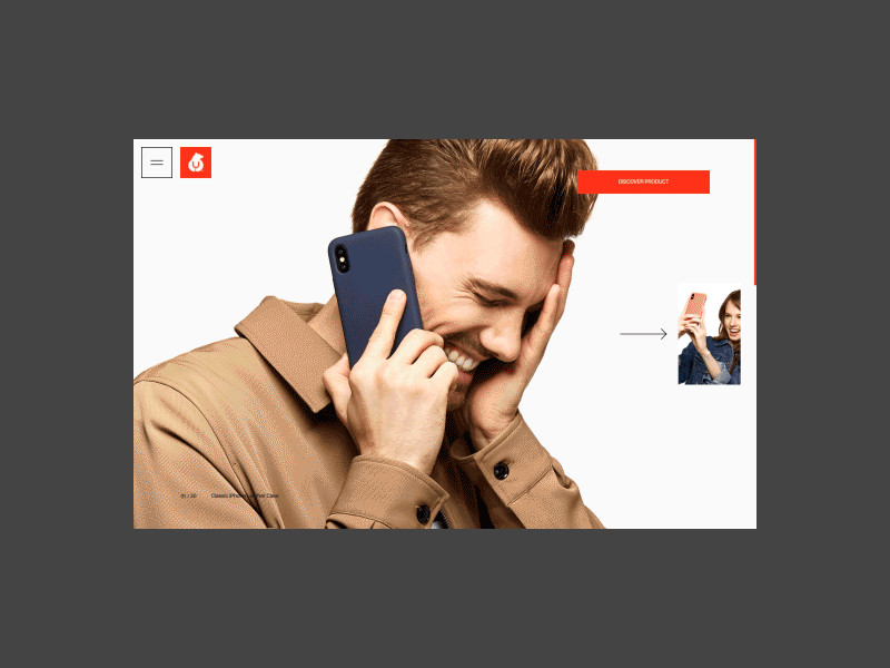 uBear animation desktop flat minimal motion principle promo ui ux web website