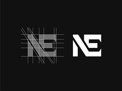 New Era Electric - Symbol Grid branding construction logo electric electric logo electrical logo grid grid logo logo logo design logo designer logo mark logodesign monogram monogram design monogram logo new era new era electric symbol symbol design symbol grid