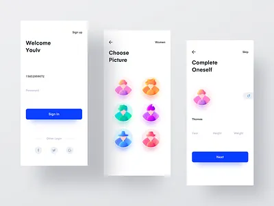 Optimal brigade-11 app design ui ux 应用 设计