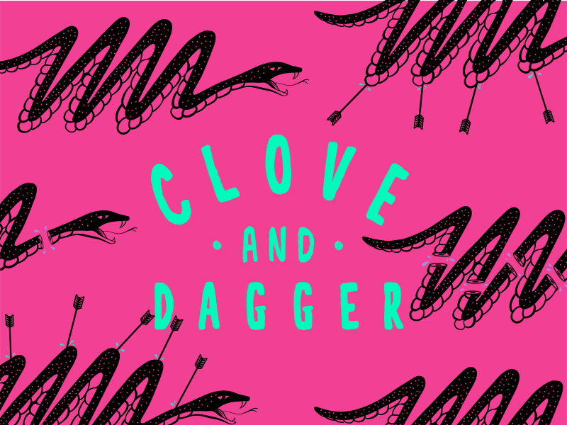 Clove & Dagger adobe adobe illustrator adobe photoshop branding clean design gif animated illustration motion personal branding photoshop