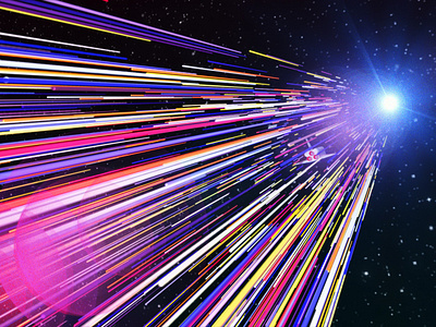 Frame from my next micro-experiment: AE+C4D aftereffects c4d cinema4d compositing deckard977 hyperdrive light trials mauromason mograph motiondesign motiongraphics shuttle space shuttle spaceship trails