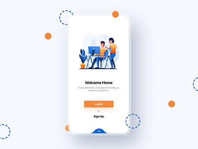 User Onboarding Screen graphic illustration minimal minimalism ui uidesign ux vector