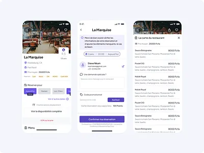 🎨 NALA – Restaurant App delivery design figma mobile app reservvation restaurant ui ux