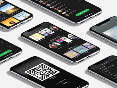 Spotify (Adding Social Features) app design feature ios prototype sketchapp spotify ui ui design ux ux design