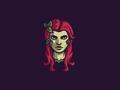 Poison Ivy batman illustration illustrator poison ivy sticker