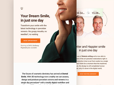 Dental Newsletter dental design layout minimalist minimalistic newsletter