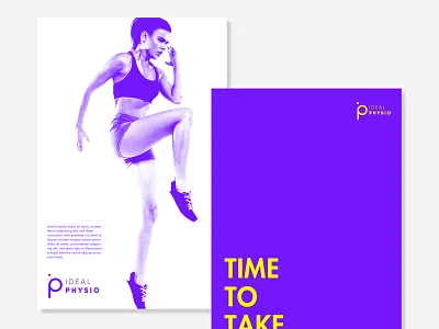 Ideal Physio Branding brand branding colours contrast design idenity logo photography physio physiotherapy sport sports branding typography