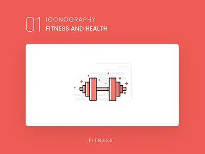 Fitness Icon icon icon set iconography illustrator style