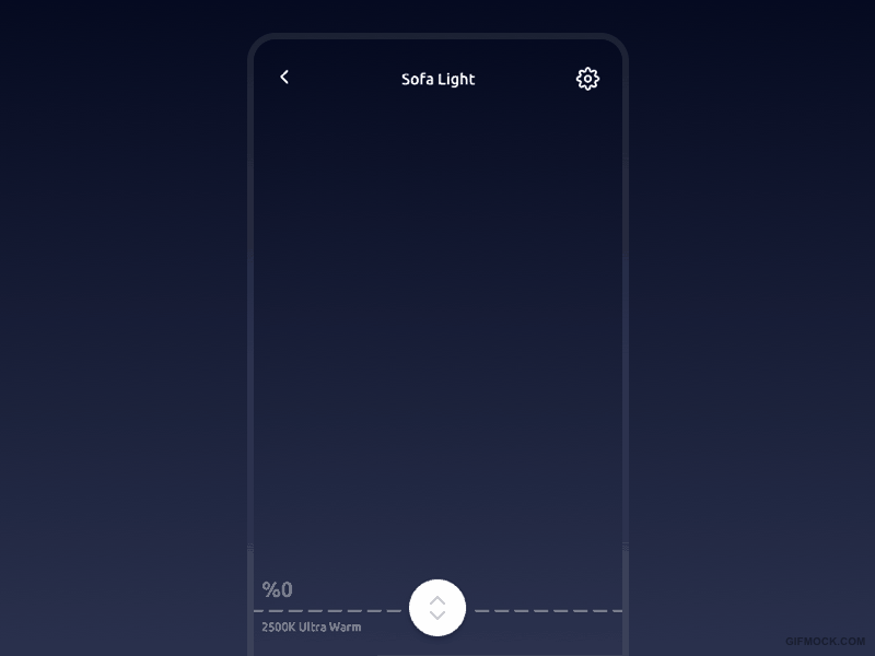 OttoLed - Lightning App animation app clean ios kudret projectmind smart home app smart led ui ux