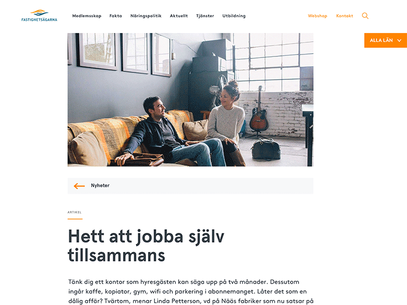 Fastighetsägarna design sketch ui ux