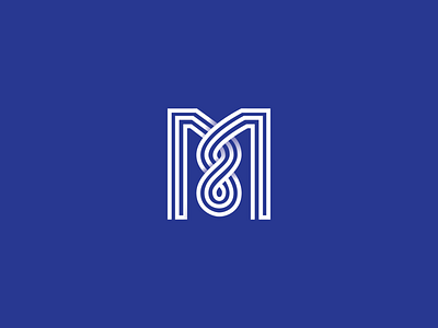 M'finite Mondays... brand branding design graphic icon insignia logo logo design logos m mark mark icon symbol typography vector