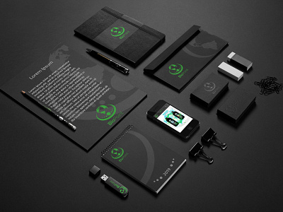 BioPoint ci mockup branding design identity logo