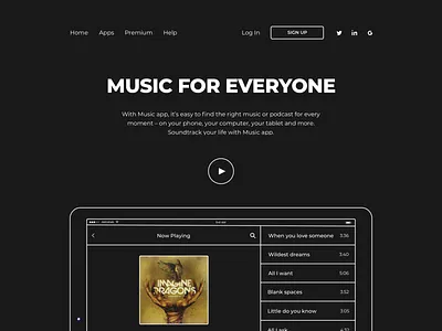 Minimal Music app apple music life minimal minimalism minimalist minimalist logo minimalistic music music app music player musician player simple simple design simple logo simplicity simplistic song songs spotify