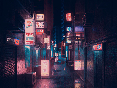 霓虹灯 3d 三维 薄膜