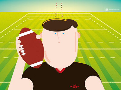Winners, for this year adobe illustrator artwork doodle graphic design illustration rugby sport vector
