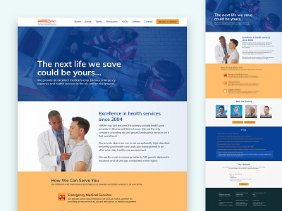 West Africa Rescue Association Proposed Work design spec work ui website