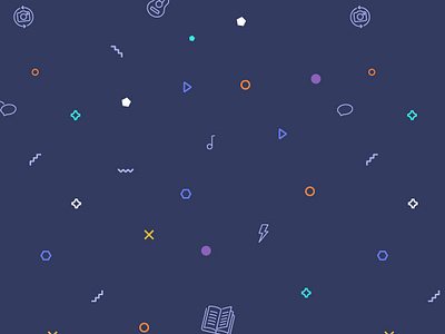 Aula Abierta branding design illustration shapes vector