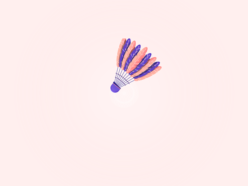 Badminton Ball .gif 2d 2d animation animation badminton ball gif loop