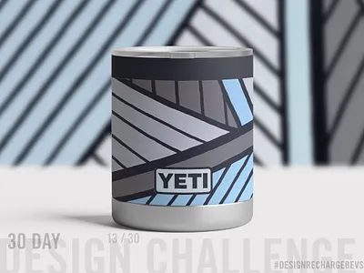 Proposed custom YETI design 13/30 abstract art architectural art licensing drawing freehand geometric geometric illustration graffiti hand drawn illustration lineart minimalist packaging design pattern pattern design surface design textile design urban art