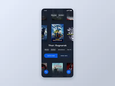 Infinite Grid Concept design grid handset infinite interface poster art posters sketch ui ux visual design watch now